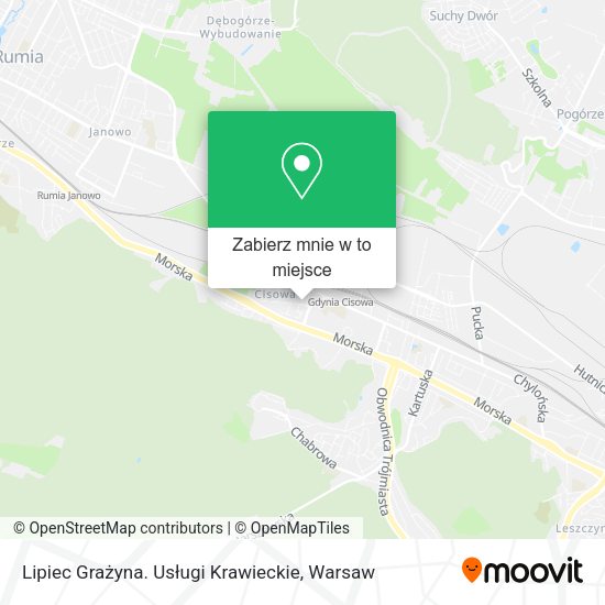 Mapa Lipiec Grażyna. Usługi Krawieckie