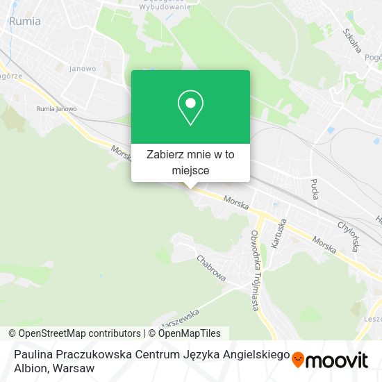 Mapa Paulina Praczukowska Centrum Języka Angielskiego Albion