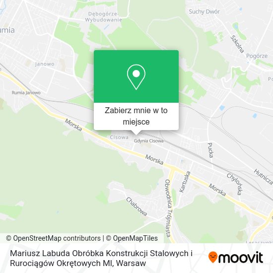 Mapa Mariusz Labuda Obróbka Konstrukcji Stalowych i Rurociągów Okrętowych Ml