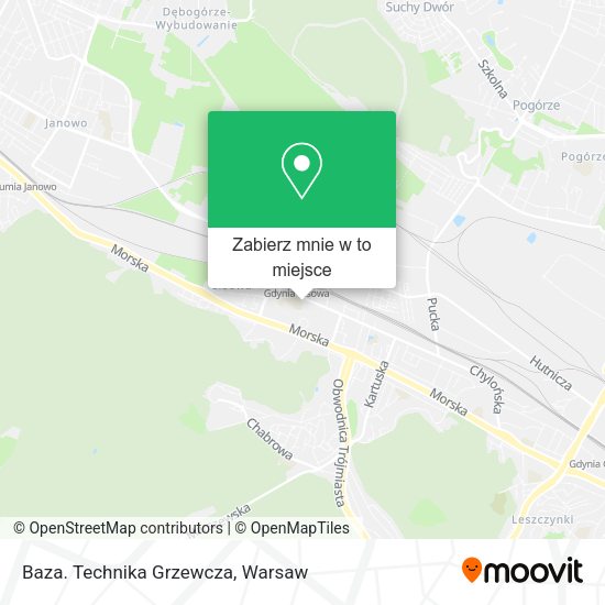 Mapa Baza. Technika Grzewcza