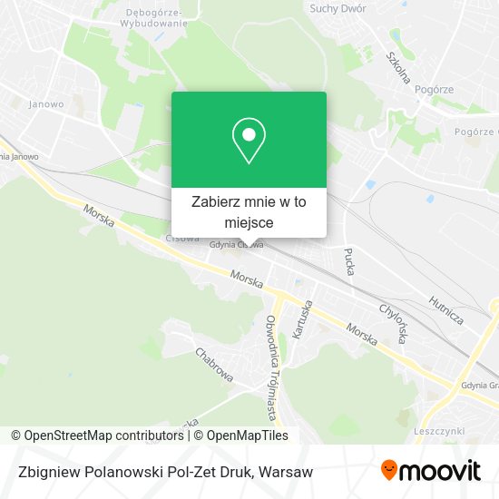 Mapa Zbigniew Polanowski Pol-Zet Druk