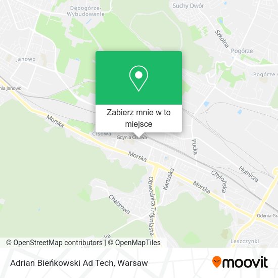 Mapa Adrian Bieńkowski Ad Tech