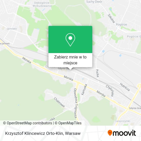 Mapa Krzysztof Klincewicz Orto-Klin