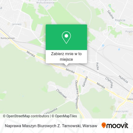 Mapa Naprawa Maszyn Biurowych Z. Tarnowski