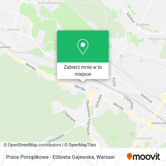 Mapa Prace Porządkowe - Elżbieta Gajewska