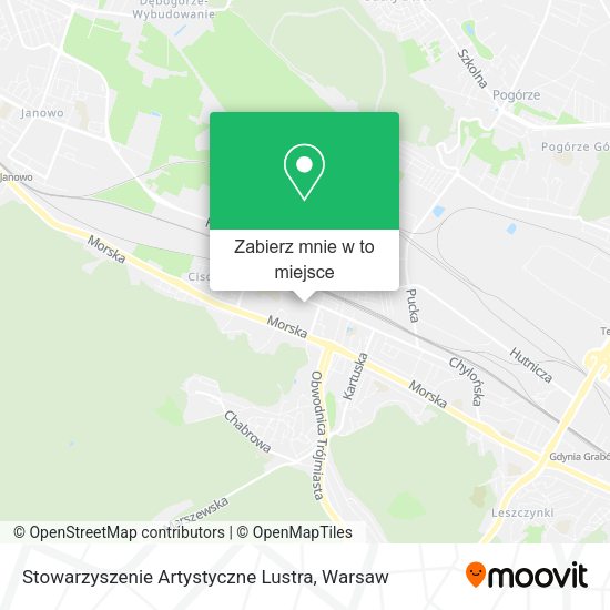 Mapa Stowarzyszenie Artystyczne Lustra