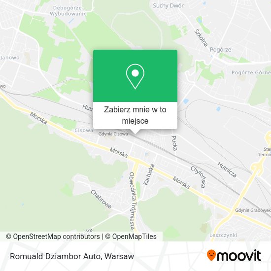 Mapa Romuald Dziambor Auto