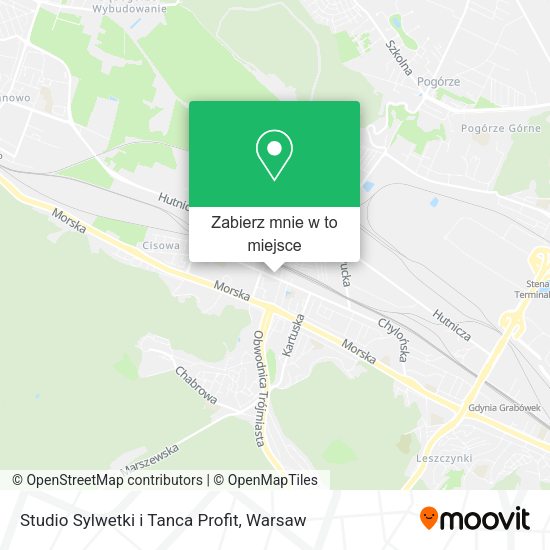 Mapa Studio Sylwetki i Tanca Profit