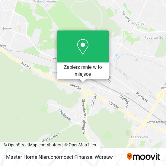 Mapa Master Home Nieruchomosci Finanse