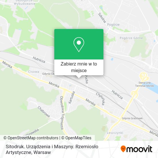 Mapa Sitodruk. Urządzenia i Maszyny. Rzemiosło Artystyczne