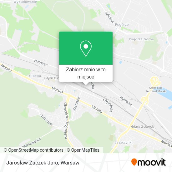 Mapa Jarosław Żaczek Jaro