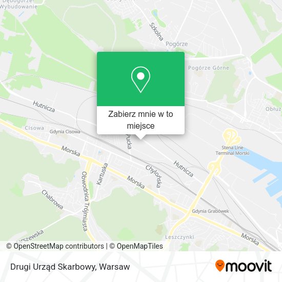 Mapa Drugi Urząd Skarbowy