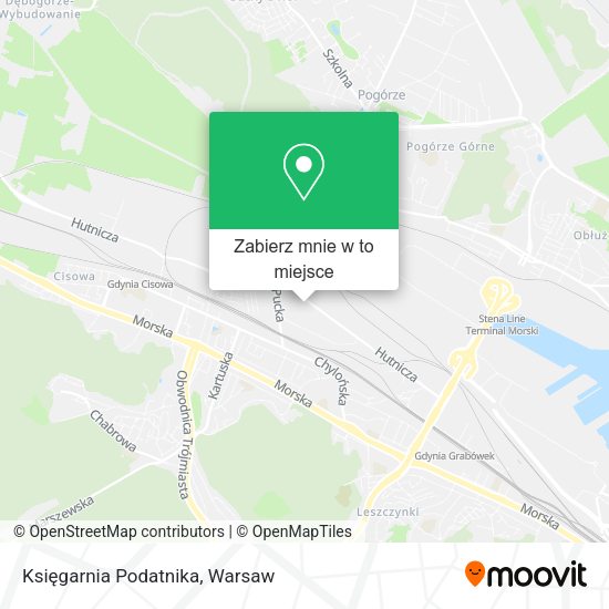 Mapa Księgarnia Podatnika