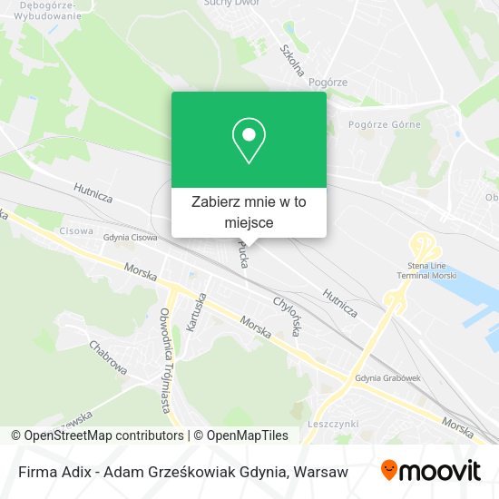 Mapa Firma Adix - Adam Grześkowiak Gdynia