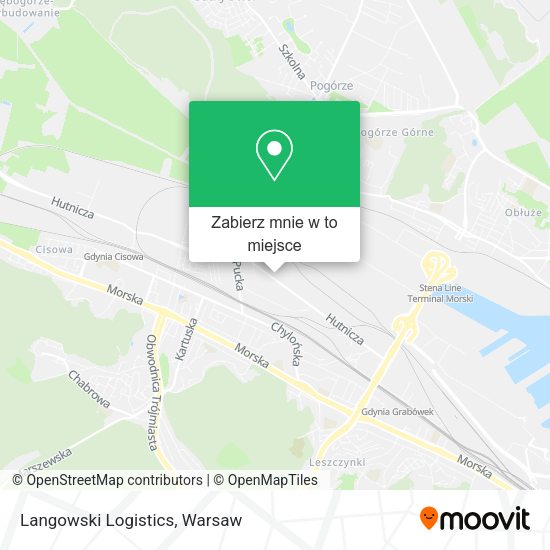 Mapa Langowski Logistics