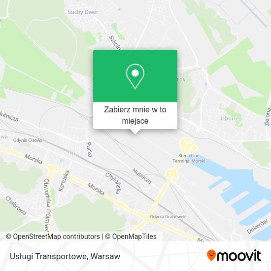 Mapa Usługi Transportowe