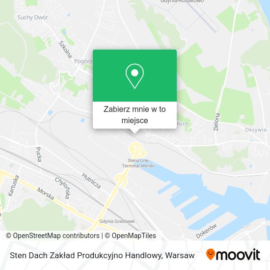 Mapa Sten Dach Zakład Produkcyjno Handlowy