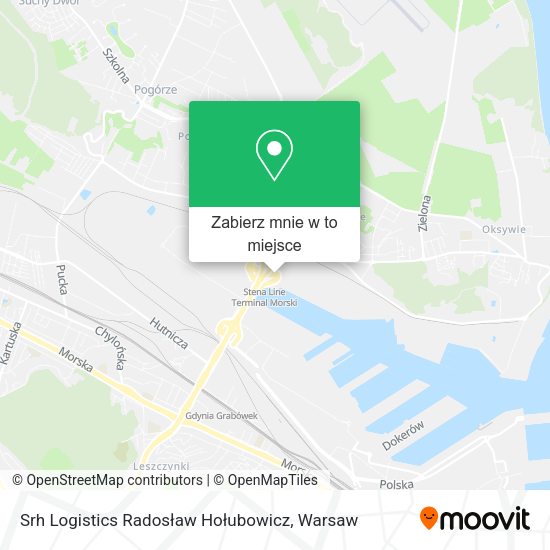 Mapa Srh Logistics Radosław Hołubowicz