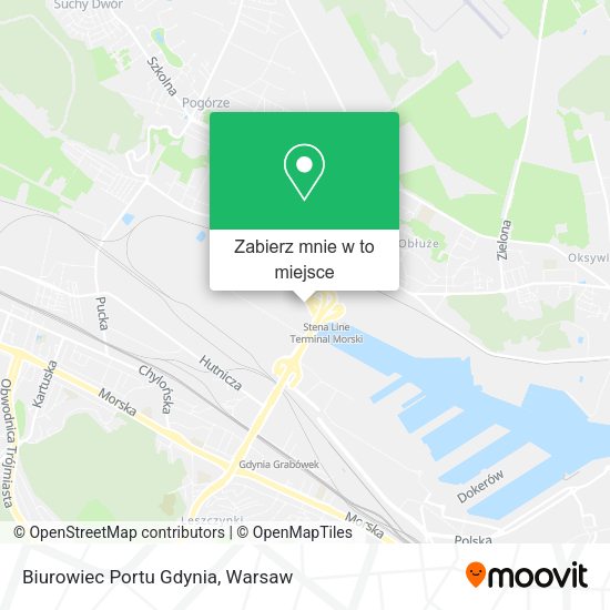 Mapa Biurowiec Portu Gdynia