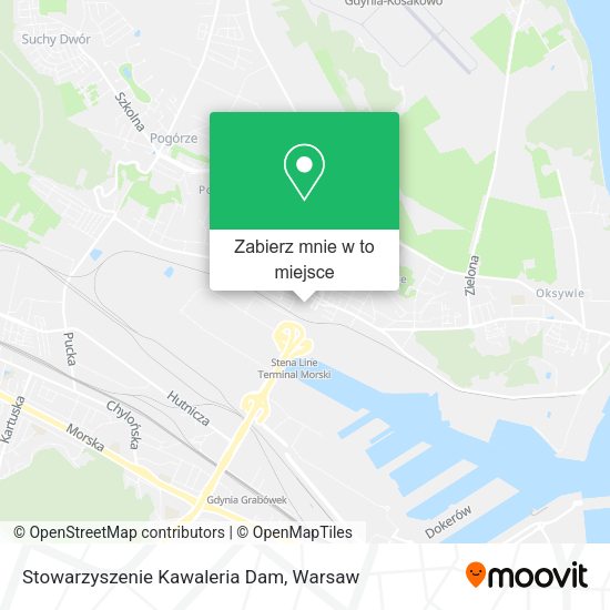 Mapa Stowarzyszenie Kawaleria Dam