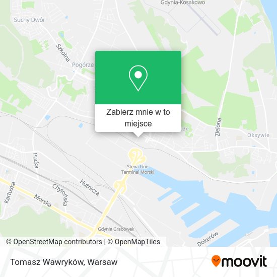 Mapa Tomasz Wawryków