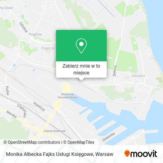 Mapa Monika Albecka Fajks Usługi Księgowe