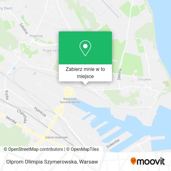 Mapa Olprom Olimpia Szymerowska