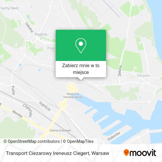 Mapa Transport Ciezarowy Ireneusz Ciegert