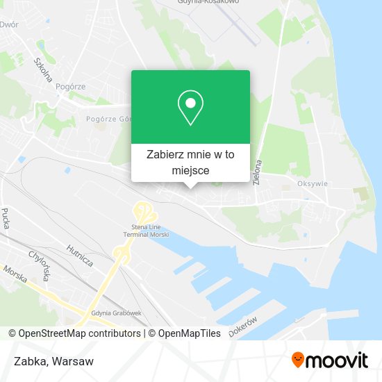 Mapa Zabka