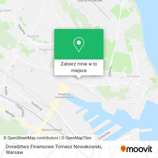 Mapa Doradztwo Finansowe Tomasz Nowakowski