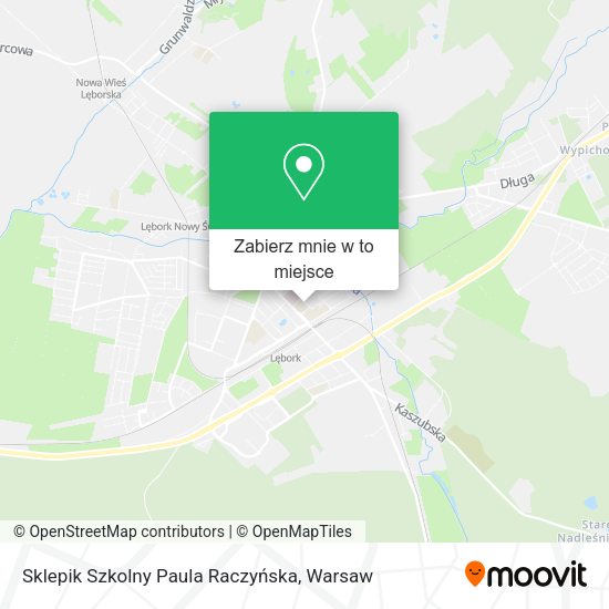 Mapa Sklepik Szkolny Paula Raczyńska