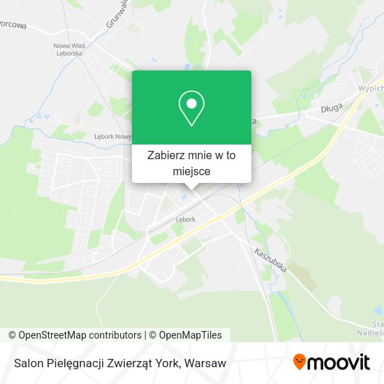 Mapa Salon Pielęgnacji Zwierząt York