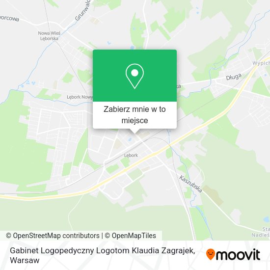 Mapa Gabinet Logopedyczny Logotom Klaudia Zagrajek