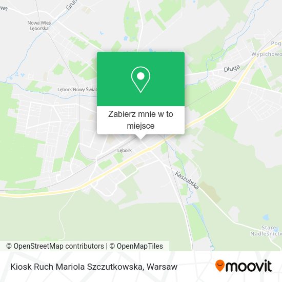 Mapa Kiosk Ruch Mariola Szczutkowska