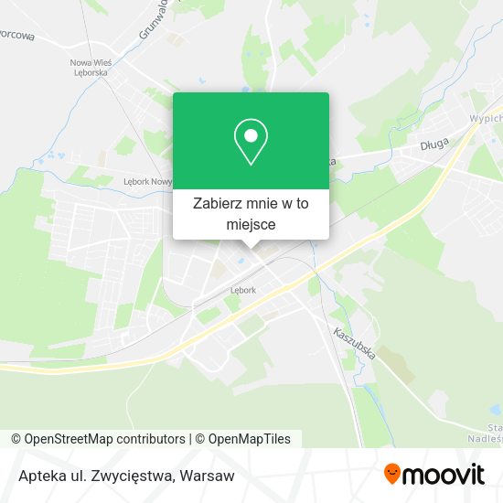 Mapa Apteka ul. Zwycięstwa