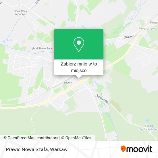 Mapa Prawie Nowa Szafa