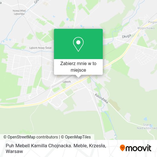 Mapa Puh Mebell Kamilla Chojnacka. Meble, Krzesła