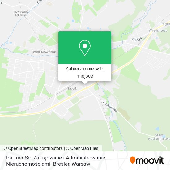 Mapa Partner Sc. Zarządzanie i Administrowanie Nieruchomościami. Bresler