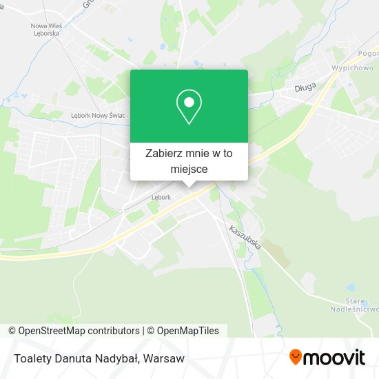 Mapa Toalety Danuta Nadybał