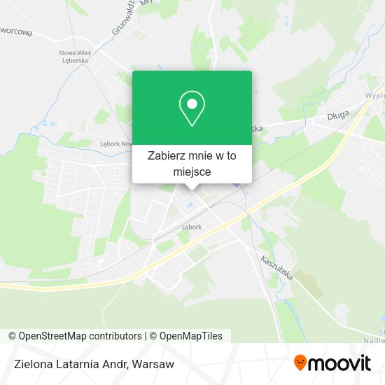 Mapa Zielona Latarnia Andr