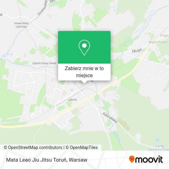 Mapa Mata Leao Jiu Jitsu Toruń