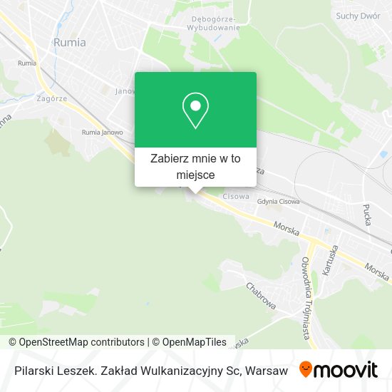 Mapa Pilarski Leszek. Zakład Wulkanizacyjny Sc