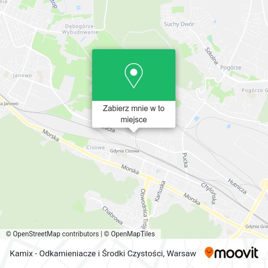 Mapa Kamix - Odkamieniacze i Środki Czystości