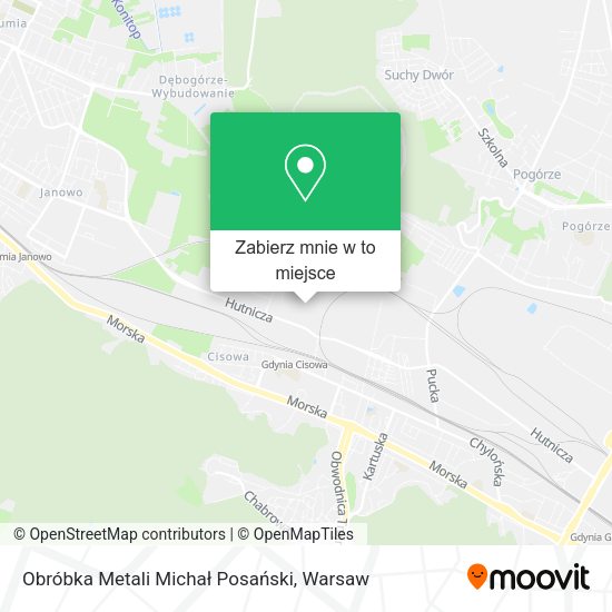 Mapa Obróbka Metali Michał Posański