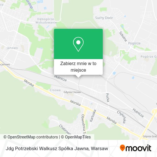 Mapa Jdg Potrzebski Walkusz Spółka Jawna