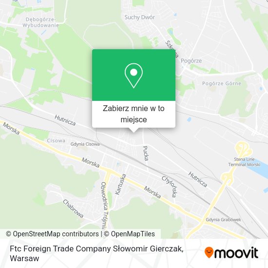 Mapa Ftc Foreign Trade Company Słowomir Gierczak