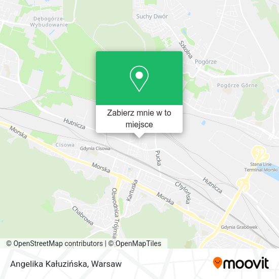 Mapa Angelika Kałuzińska