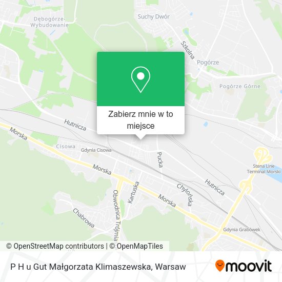 Mapa P H u Gut Małgorzata Klimaszewska