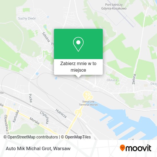 Mapa Auto Mik Michal Grot