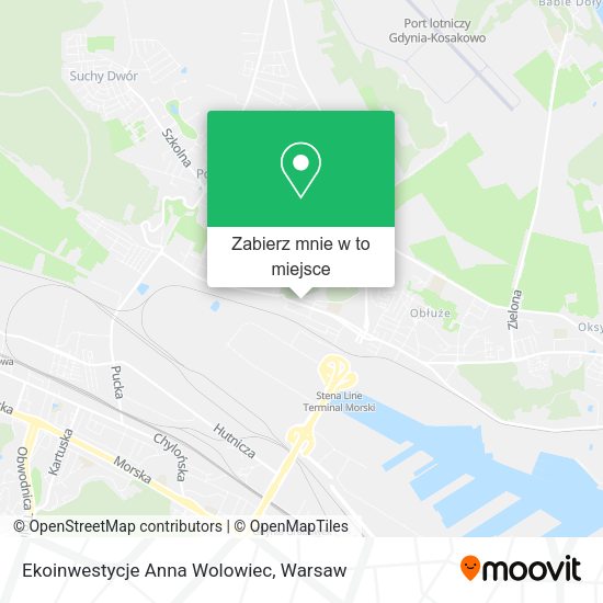 Mapa Ekoinwestycje Anna Wolowiec